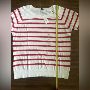 NAUTİCA STRIPED COTTON SWEATER